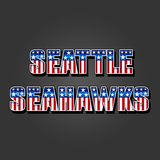 Seattle Seahawks American Captain Logo iron on paper